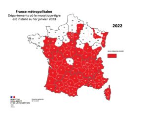 Avancement propagation moustique tigre