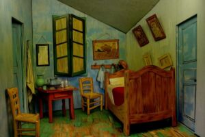 Tableau Van Gogh avec Vert de Paris